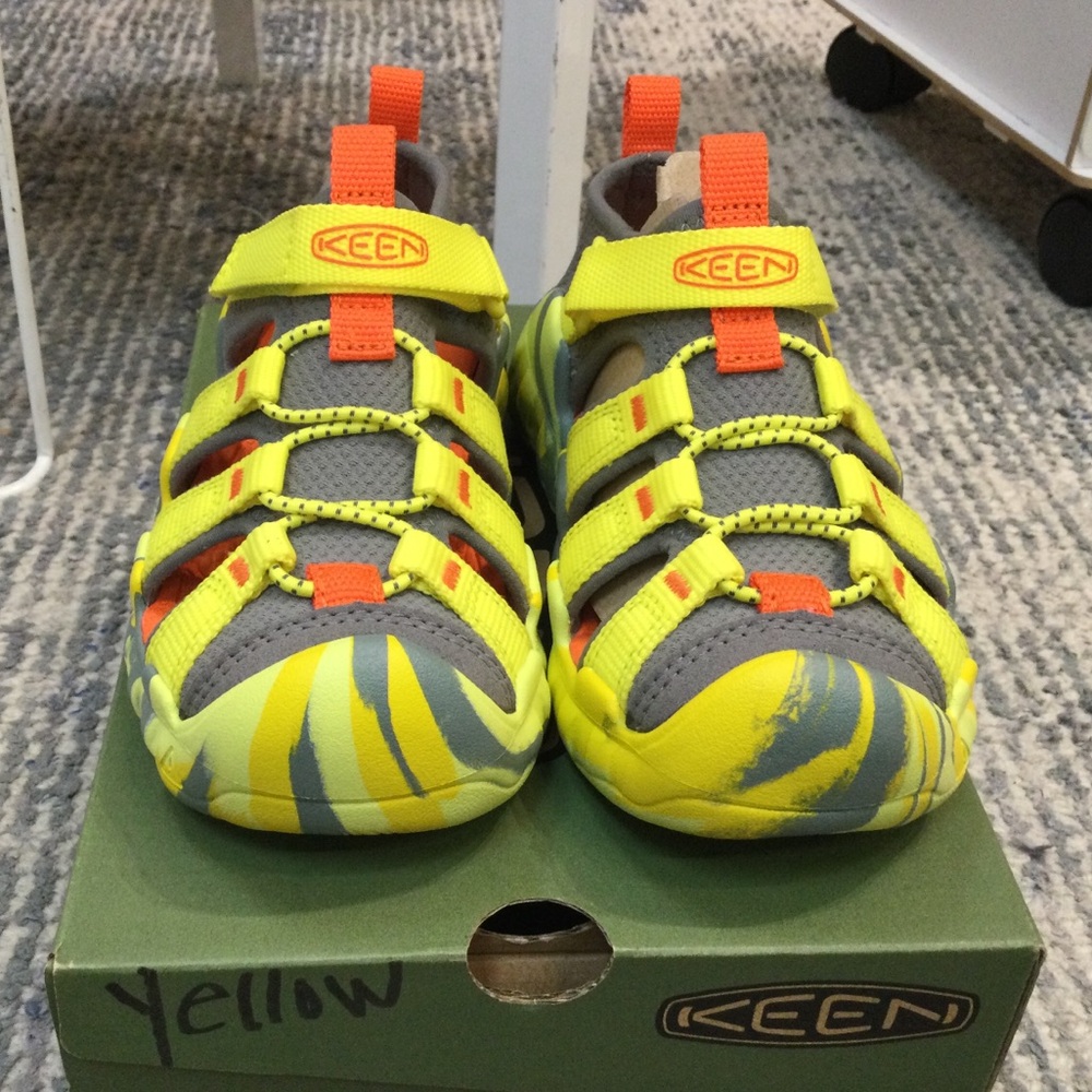 Kids Keen Hyperport Evening Primrose/Steel Grey